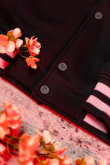 Oversized College Jacke - Pandorya - Sakura Collection 🌸