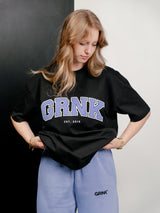 Oversized T-Shirt - GRNK Core - Black Varsity