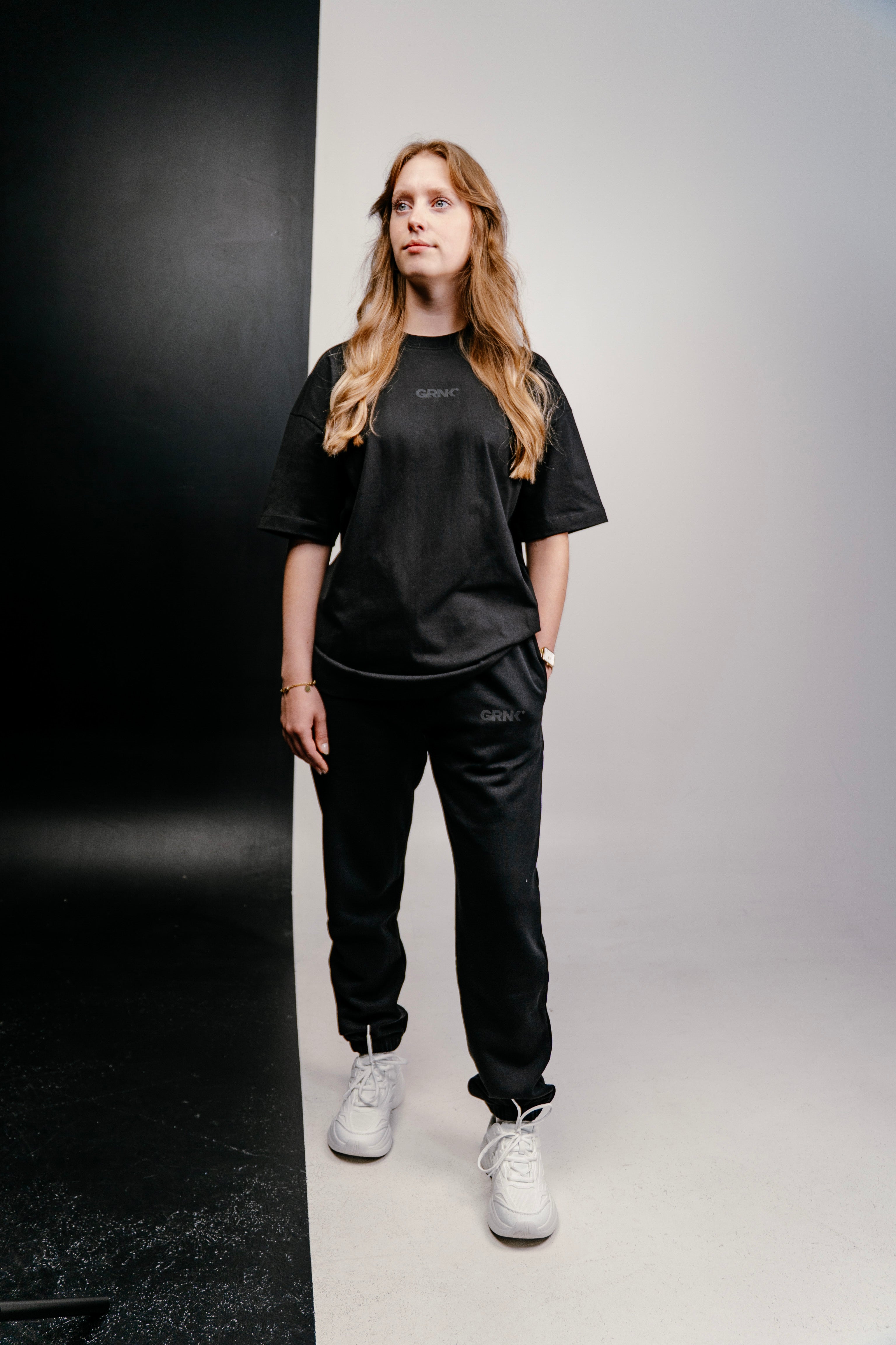 Oversized T-Shirt - GRNK Core - All Black