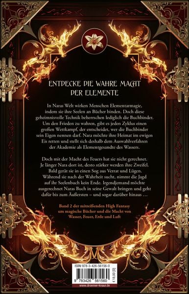 Buch - Liza Grimm - Feuerlilie Asche spendet Leben - Signierte Edition