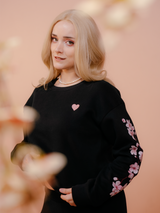 Cropped Sweater - Pandorya - Sakura Collection